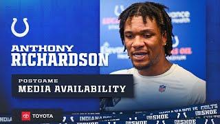 Anthony Richardson Postgame Press Conference | Week 3 vs. Bears