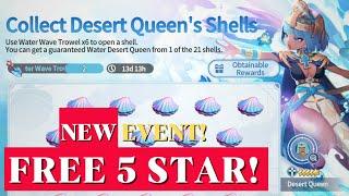 Best Event for F2P! Free Water Desert Queen! Summoners War Chronicles