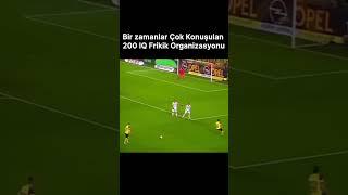 Muhteşem Frikik Organizasyonu  #futbol #keşfet