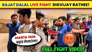 OMG! Rajat Dalal FIGHT WITH Digvijay Rathee On ECL Event Why?| Rajat Dalal Vs Digvijay Rathee Fight