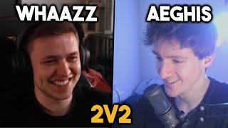 Playing 2V2 With The Best Player in the World | Aeghis