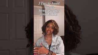 Strengthen your #Faith w/these 3 tips #spiritual #christian #GoodNight #Gratitude #Journal #shorts