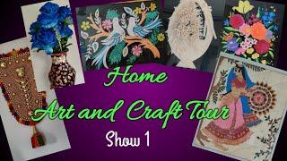 Show 1-Home Tour/ NB Art and Craft world/ Small tour