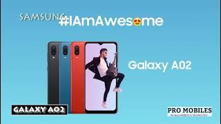 Samsung Galaxy A02 #IAmAwesome