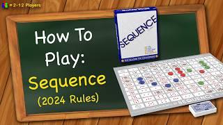 How to play Sequence (2024 Rules)