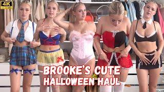 Brooke's Cute Halloween 11 Outfits Haul Preview 4K