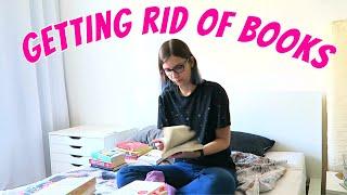 UNHAULING BOOKS & REORGANIZING MY BOOKSHELVES [CC]