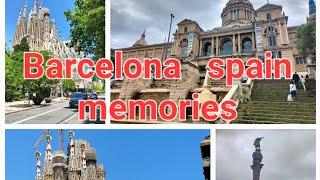 beautiful  memories  of Barcelona capital  of Spain #barcelona#hd