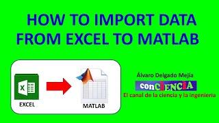 How to import data from Excel to Matlab