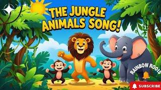  The Jungle Animals Song | Fun Kids Nursery Rhyme | Learn Animal Sounds & Dance! 