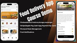 flutter food delivery app with firebase ,riverpod &stripe #flutterdeveloper