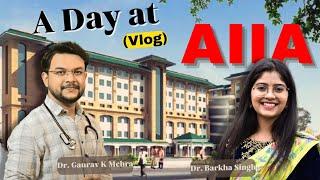 A Day At AIIA (Vlog), MD at AIIA Delhi | AIIA PG Life | All India Institute of Ayurveda AIAPGET 2025