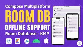 How to use Room Database in Compose Multiplatform | Room DB Kotlin Multiplatform | Room DB for KMP