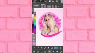 Как сделать арт в MediBang?Самый простой урок