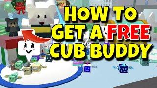 How to get a FREE CUB BUDDY in BEE SWARM SIMULATOR