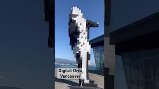  Explore the mesmerizing Digital Orca sculpture in Vancouver, Canada! 