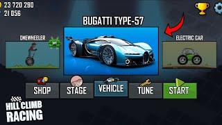 Hill Climb Racing - New BUGATTI Type-57 (Gameplay)