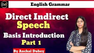 Direct  Indirect । Reported Speech Narration Hindi Part 1। Direct and Indirect Speech. ..