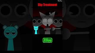 Simon in Wenda Jevin Owackx Sky Durple Oren Raddy Black TREATMENT #sprunki #incredibox