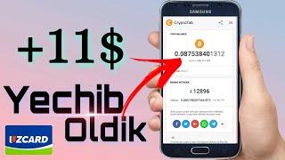 Browser orqali 11$ ishlash (Cryptotab) Internetda pul ishlash