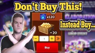 Don't Buy Energy in the JJK Collab Shop! Buy this Instead! - Summoners War