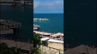 #АНАПА СЕГОДНЯ ПЛЯЖ ВЫСОКИЙ БЕРЕГ6 ИЮНЯ 2024 #отдых #пляж #море