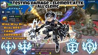 Testing Damage Cleric Class w/ Each Element ATTK Dragon Nest M/Awake (CN)