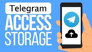 How To Access Telegram Cloud Storage (2024) | Easy Guide