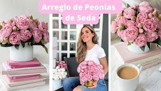 Arreglos Florales de Peonias Artificiales