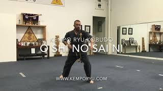 Kobudo - Sai (O Shi no Sai Ni) our 2nd Sai Kata named it after Kancho Wong - Creator of the Kata.