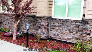 My GenStone DIY Faux Stone Veneer Project - Tom in Alaska's Review