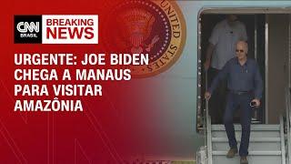 Urgente: Joe Biden chega a Manaus para visitar Amazônia | BREAKING NEWS