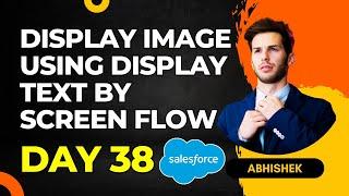 How to Display Image Using Display Text in Salesforce Screen Flow