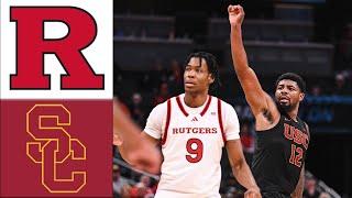 USC Trojans vs. Rutgers Scarlet  | FULL GAME HIGHLIGHT | Mar 12, 2025 | Men's College Basketball