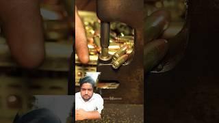 9mm Gun Bullets Making #craft #shortsfeed #ytshorts #youtubeshorts #diy #factory #copper #artist
