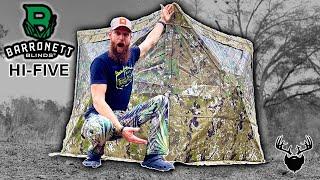 Best Blind for Bowhunting - The Hi-Five Hub Blind from Barronett Blinds