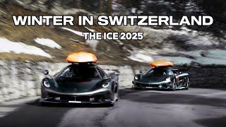 Where the 1% Play! Supercar Madness in St. Moritz (THE ICE) 2025!