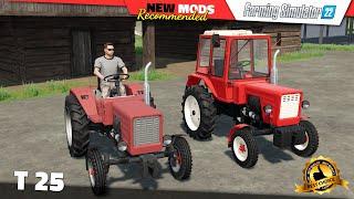 FS22 | T25 orchard tractor - Farming Simulator 22 New Mods Review (2K 60FPS)