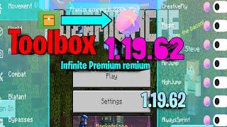 Toolbox TOOLBOX FOR MINECRAFT 1.19.62 Infinite Premium  Time 2023[Minecraft Mod Menu] |MUZAMIL MCPE|