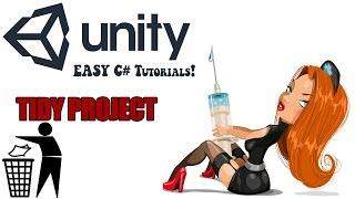 How to Keep your Unity Project Tidy