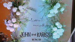 John and Karissa Wedding