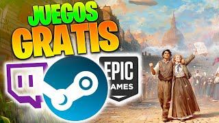 ¡JUEGOS GRATIS STEAM FIN de SEMANA! Reclama estos JUEGOS GRATIS en STEAM, EPIC GAMES, GOG & MÁS 