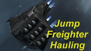 Jump Freighter Hauling - EVE Online Live