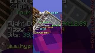 I collected my minions in Hypixel skyblock