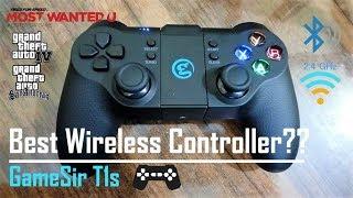 Best Bluetooth and Wireless Game Controller For PC, Android, PS3 | GameSir T1s Review with Gameplay