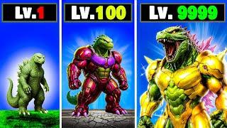 Level 1 to Level 1000 GODZILLA in GTA 5