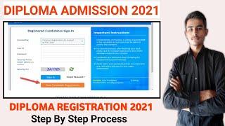 Diploma Registration Process 2021| Step by Step Complete Information of online Diploma Registration|