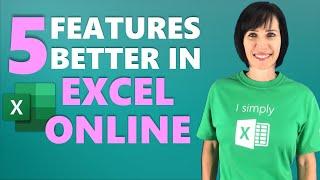 5 Excel Online Features BETTER than Desktop | FREE for Everyone!