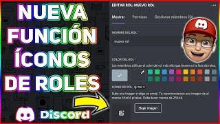 COMO PONER ICONOS EN ROLES DISCORD