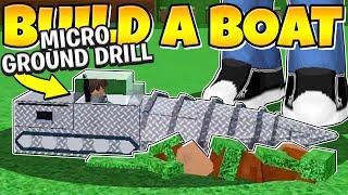 THE WORLDS SMALLEST TERRAIN DRILL! Build a Boat Reddit